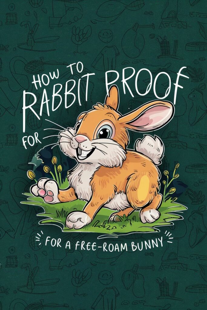 How to Rabbit Proof for a Free Roam Bunny