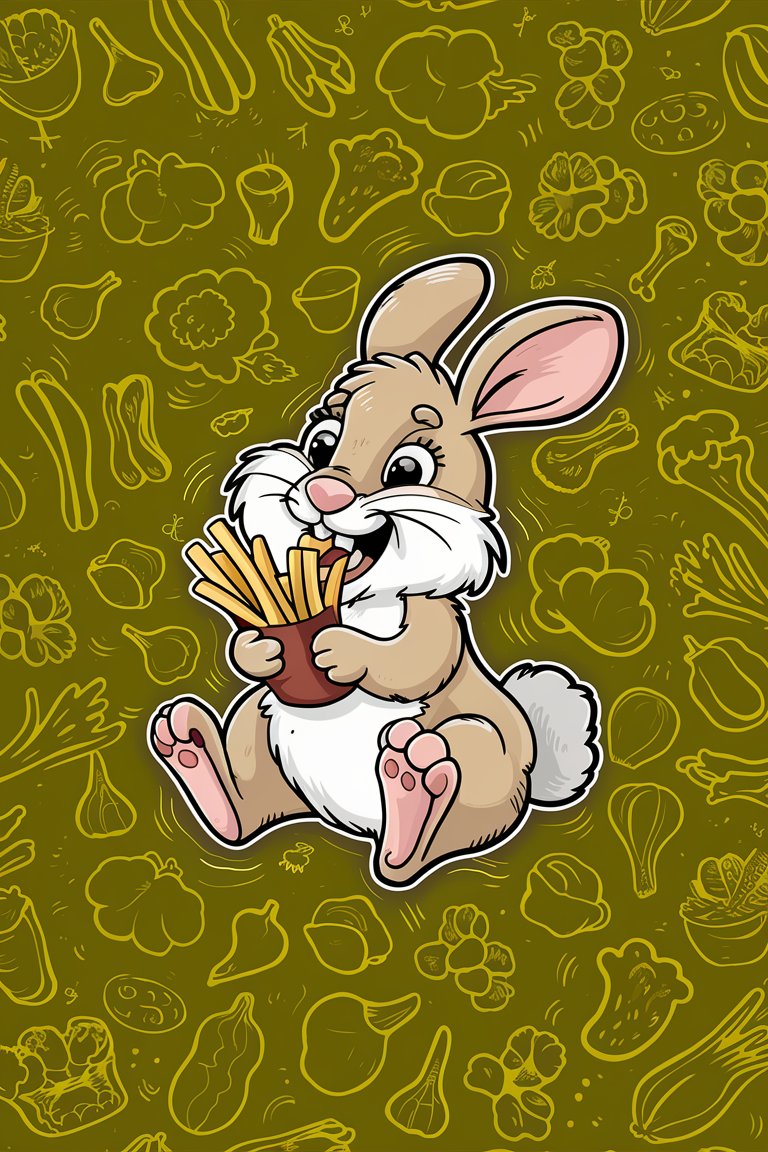 can-rabbits-eat-french-fries