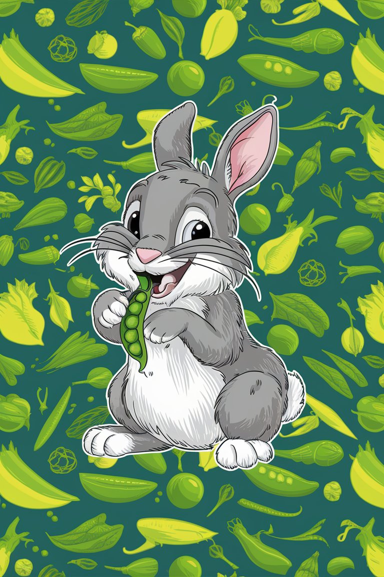 can-rabbits-eat-green-peas